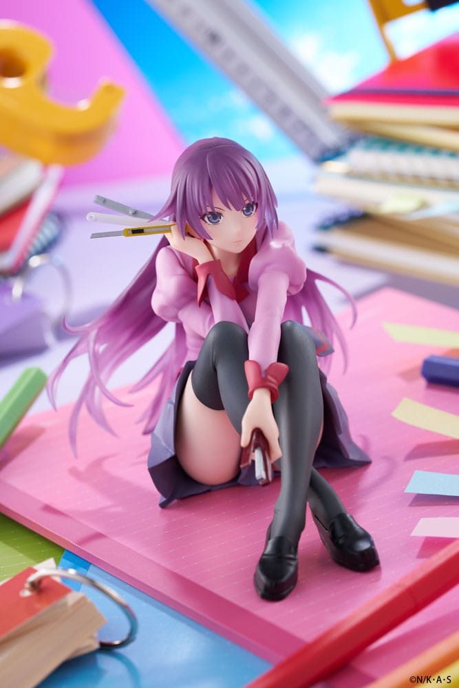 Taito Prize Merchandise-Figur Monogatari Desktop Cute Figure Hitagi Senjougahara 13 cm