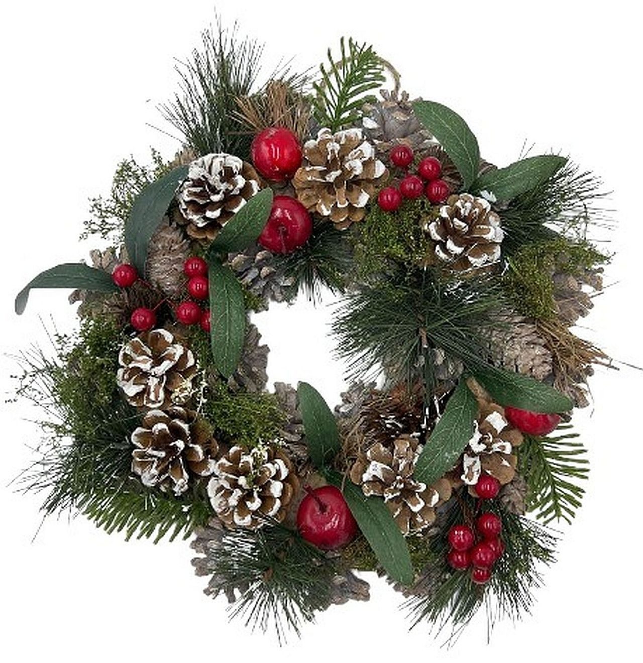 Small-Preis Dekokranz Türkranz Ø 30 cm – Handarbeit aus Zapfen mit saisonal günstig online kaufen