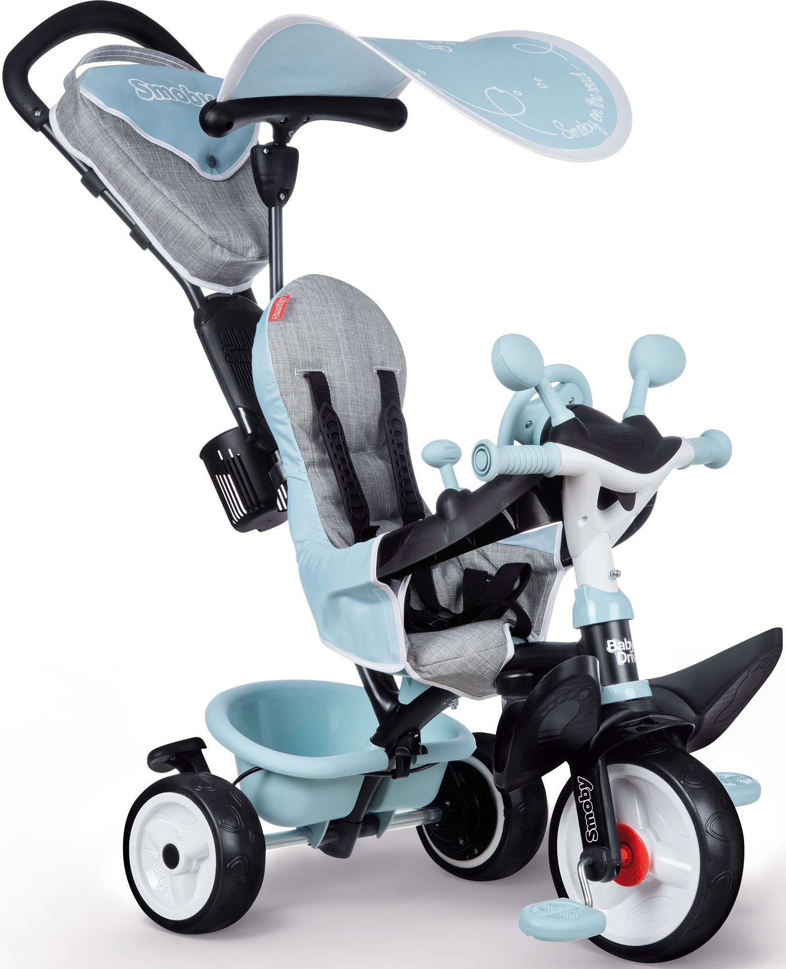 in blau, Made Baby Smoby Europe Dreirad Driver Plus,