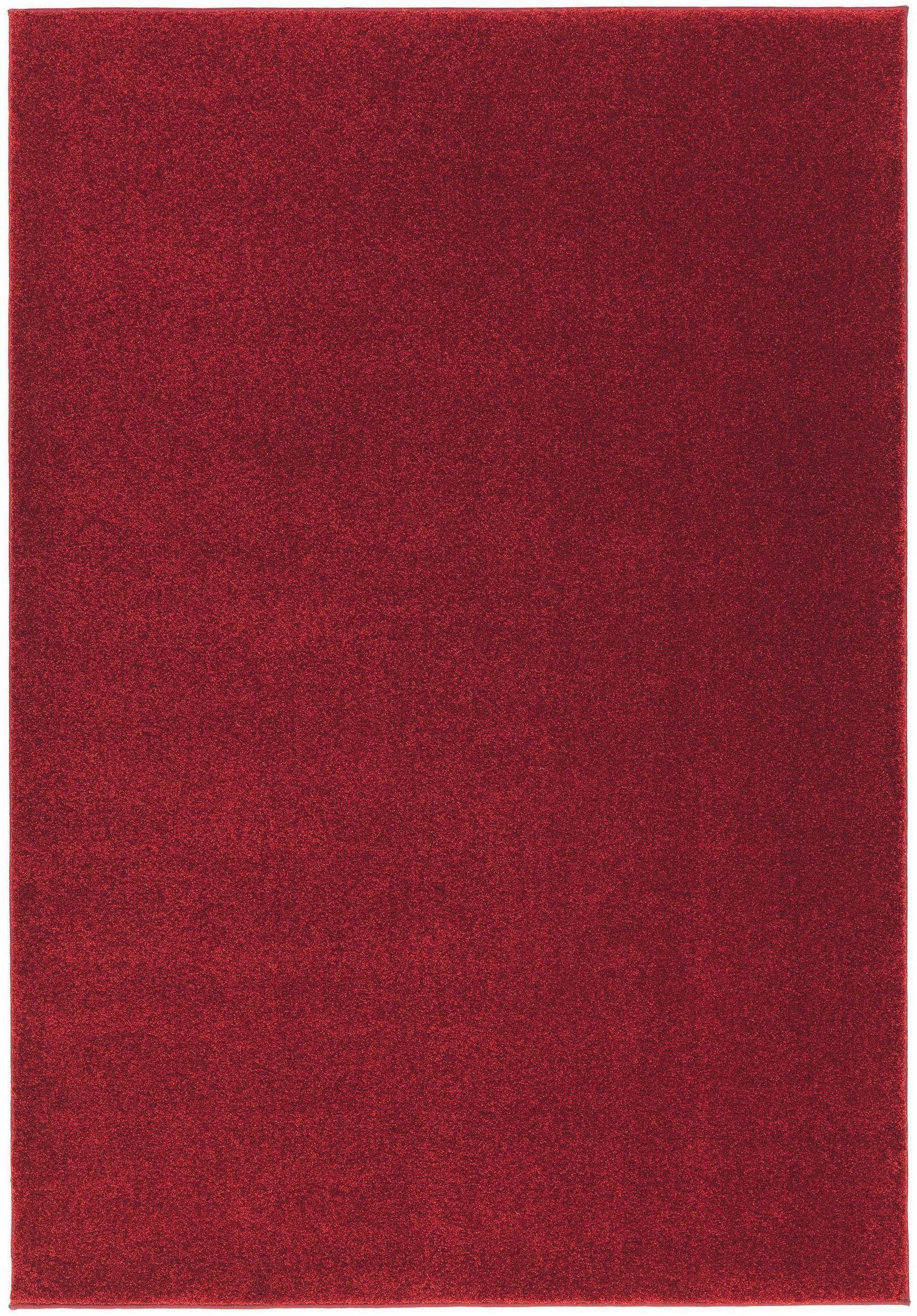 ASTRA Hochflor-Teppich Hochflor Samoa einfarbig braun günstig online kaufen