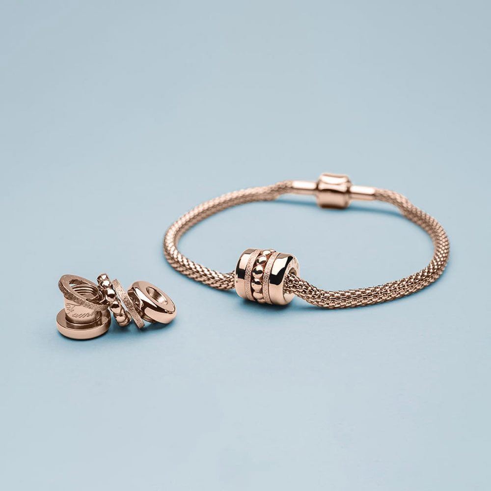 Bering Kettenanhänger Charm aus Edelstahl - Bering Jewelry Modell: Family-2