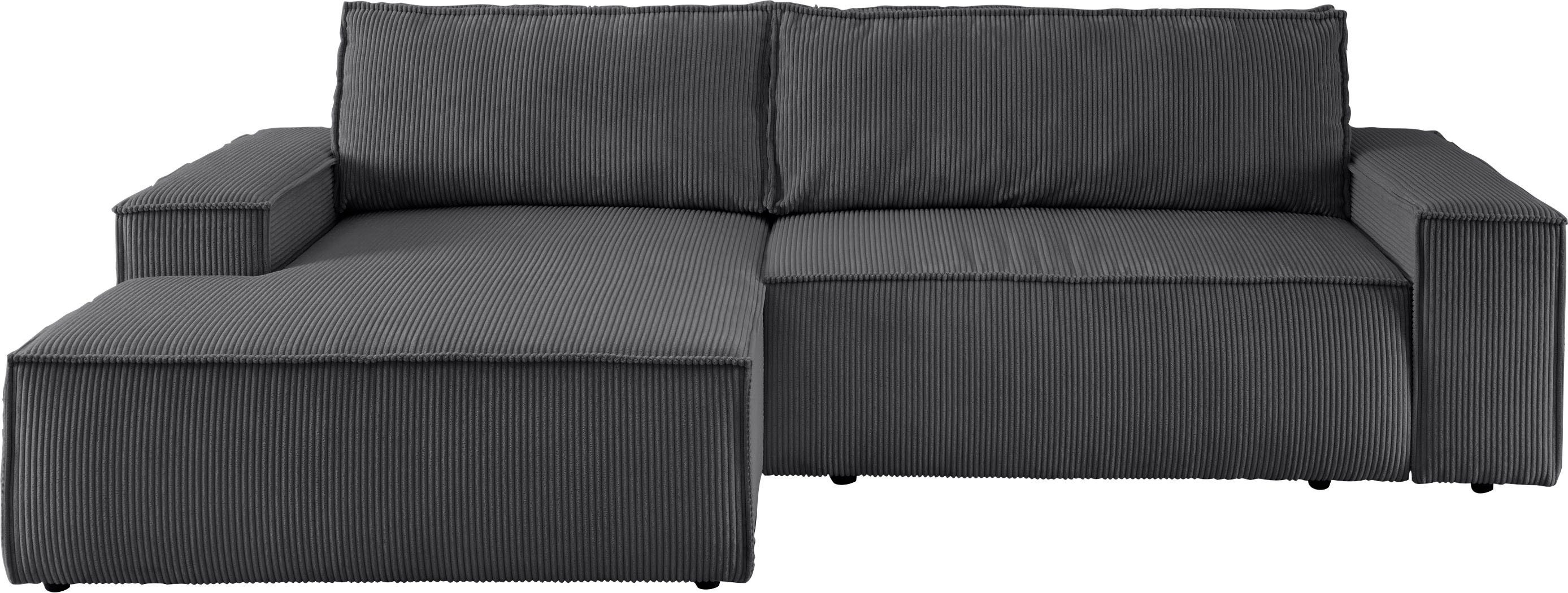 Home affaire Ecksofa SHERWOOD Schlafsofa 267 günstig online kaufen