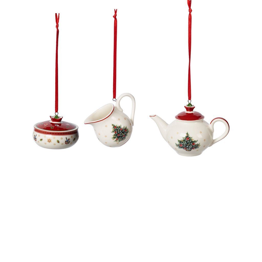 Villeroy & 3tlg. Delight Boch Dekofigur Kaffeeset 3 Decoration St) Toy's (Set, Ornamente