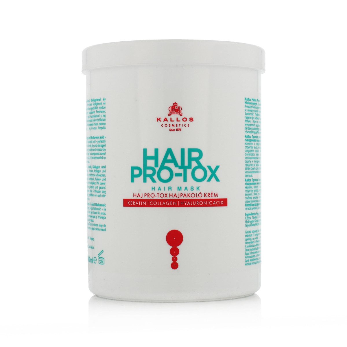 Kallos Cosmetics Haarkur Hair Pro-Tox