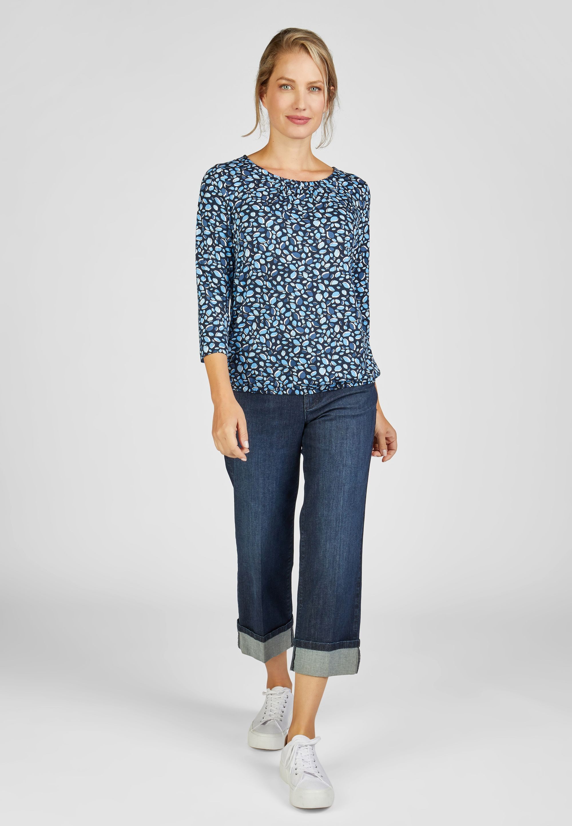T-shirts lange mouw zwart Rabe main image 1