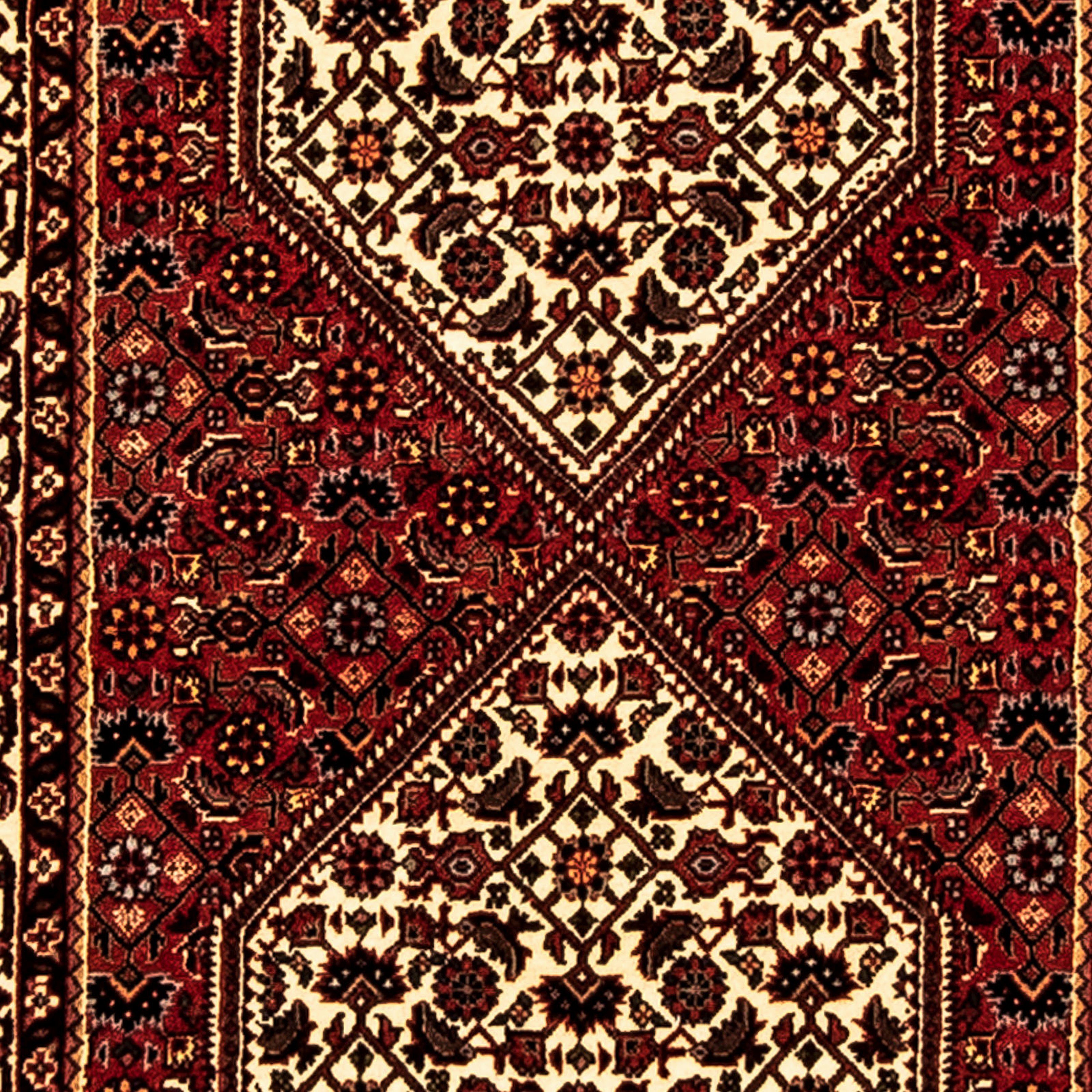 Orientteppich Perser - Bidjar cm morgenland, Einzelstück Wohnzimmer, - mit Zertifikat rechteckig, 15 Handgeknüpft, 247 mehrfarbig, - 73 x mm, Höhe