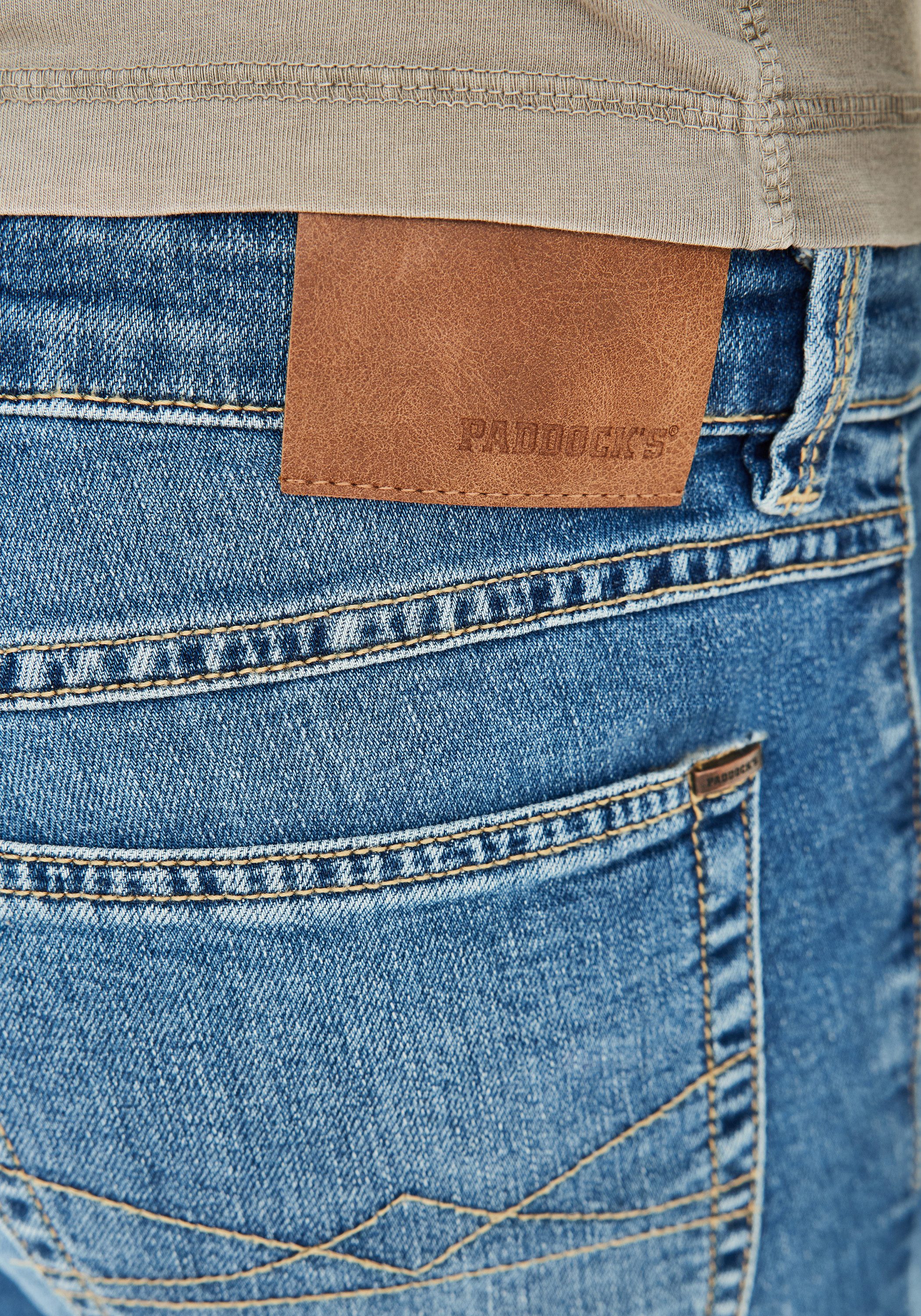 Paddock's Slim-fit-Jeans PIPE 5-Pocket-Jeans mit Motion & Comfort Stretch