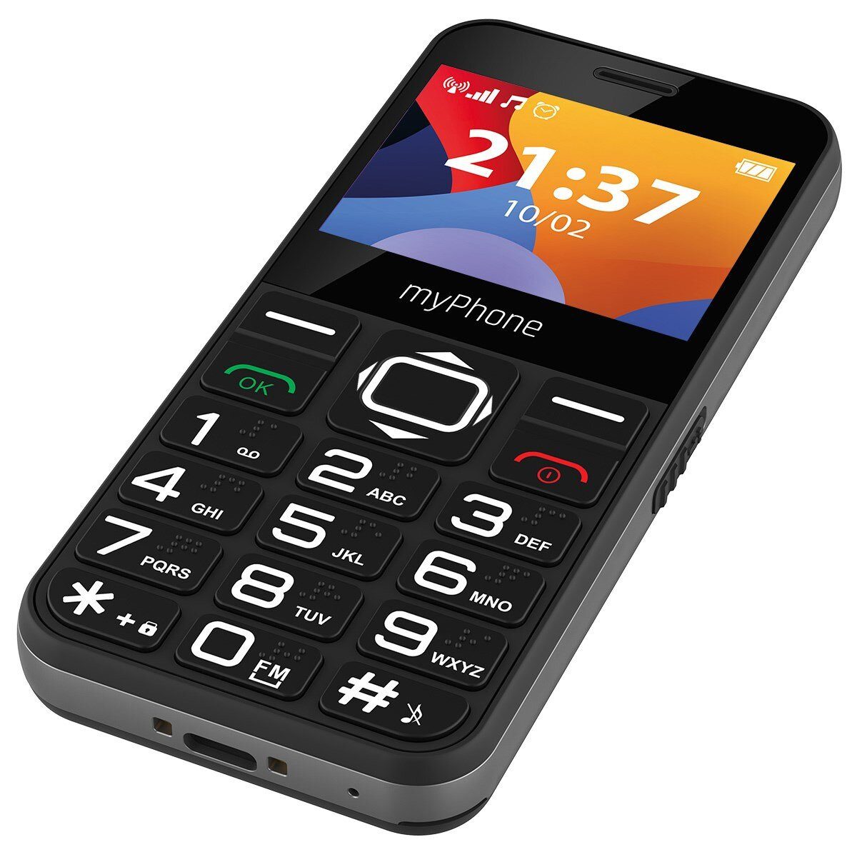 myPhone myPhone HALO 3 Tastenhandy Dual SIM Schwarz Smartphone