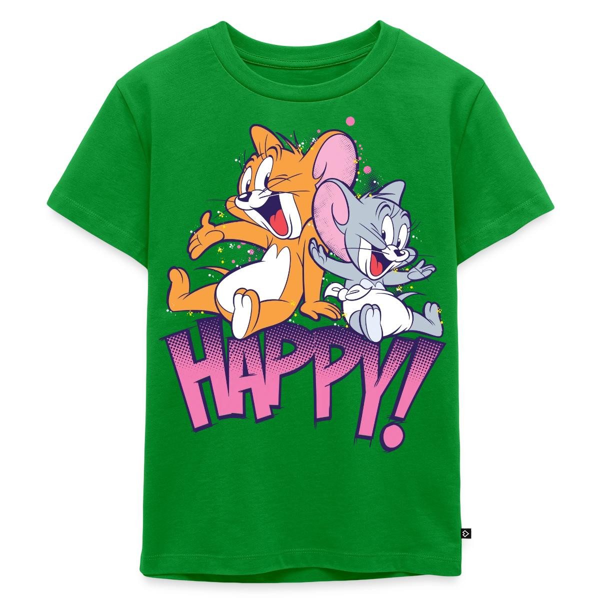 T-Shirt Tom Und Jerry Jerry und Nibbles Kinder Premium T-Shirt
