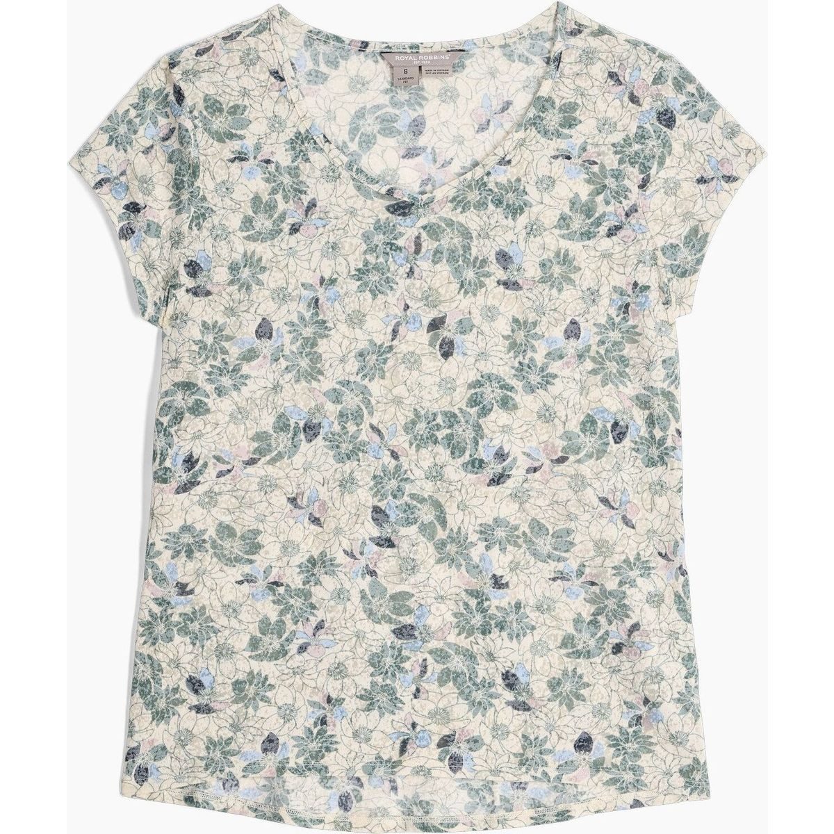 ROYAL ROBBINS Kurzarmshirt Featherweight Tee Leichtes, atmungsaktives und schnelltrocknendes Damen-Shirt mit