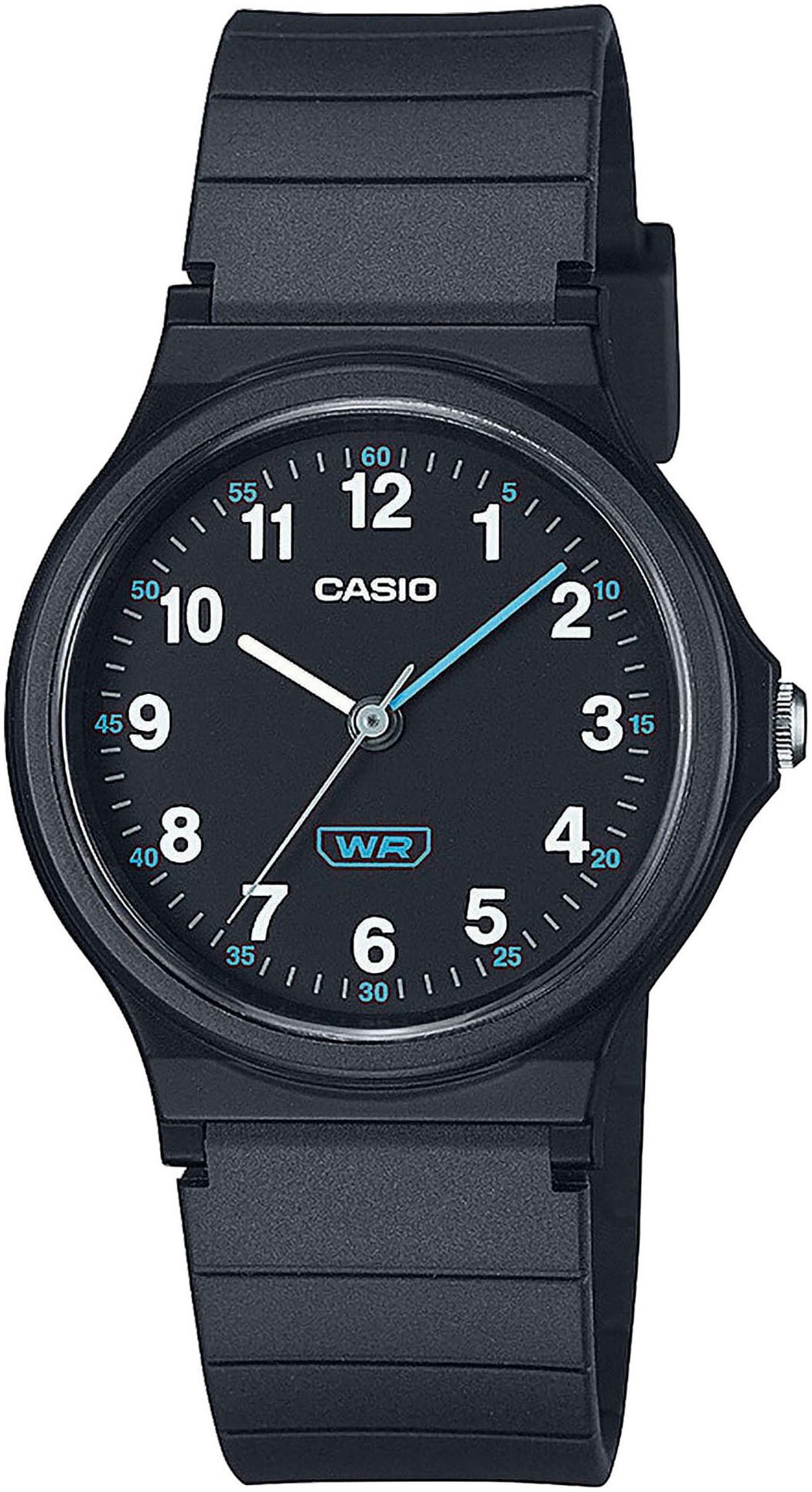 CASIO TIMELESS COLLECTION Quarzuhr LQ-24B-3BEF, Armbanduhr, Kinderuhr, Mädchen, Jungen, Geschenkidee, Schulananfang