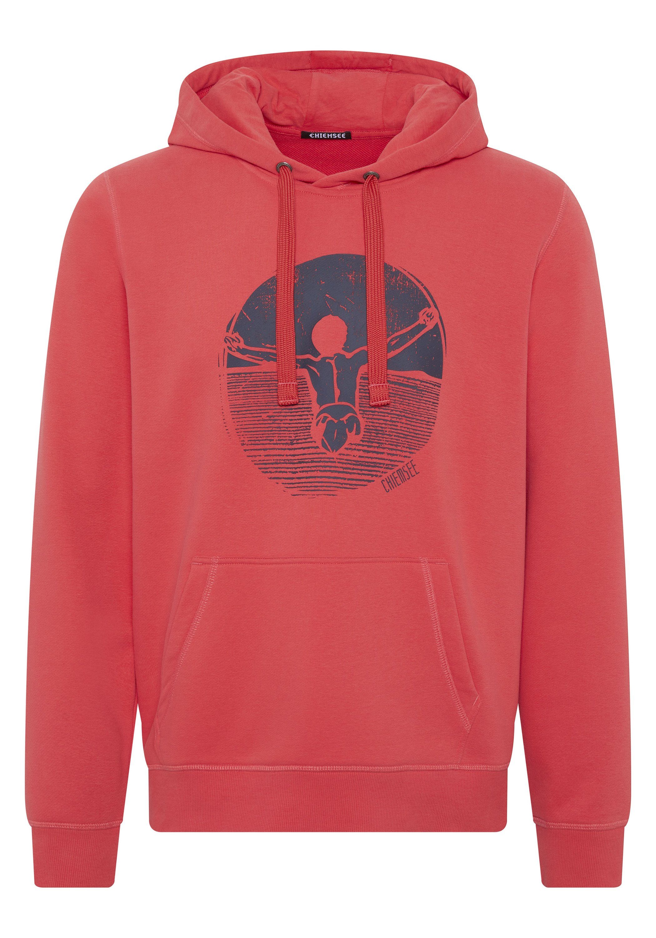 Chiemsee Kapuzensweatshirt Hoodie mit Jumper-Motiv 1