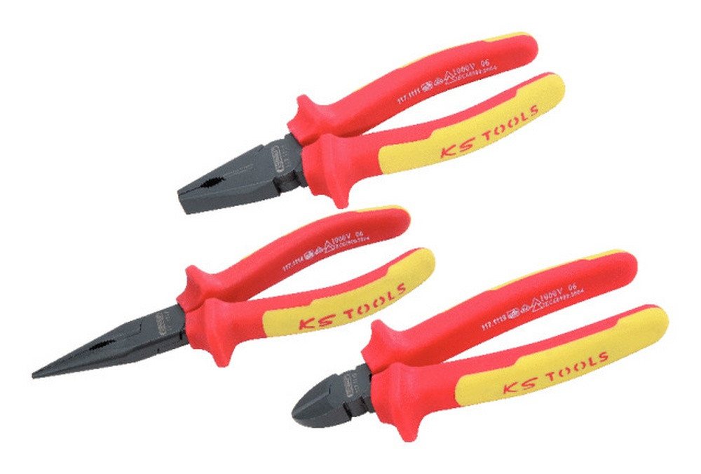 Thumbnail - KS Tools Zangenset ERGOTORQUE VDE, 3-tlg., Zangen-Satz, 3-teilig