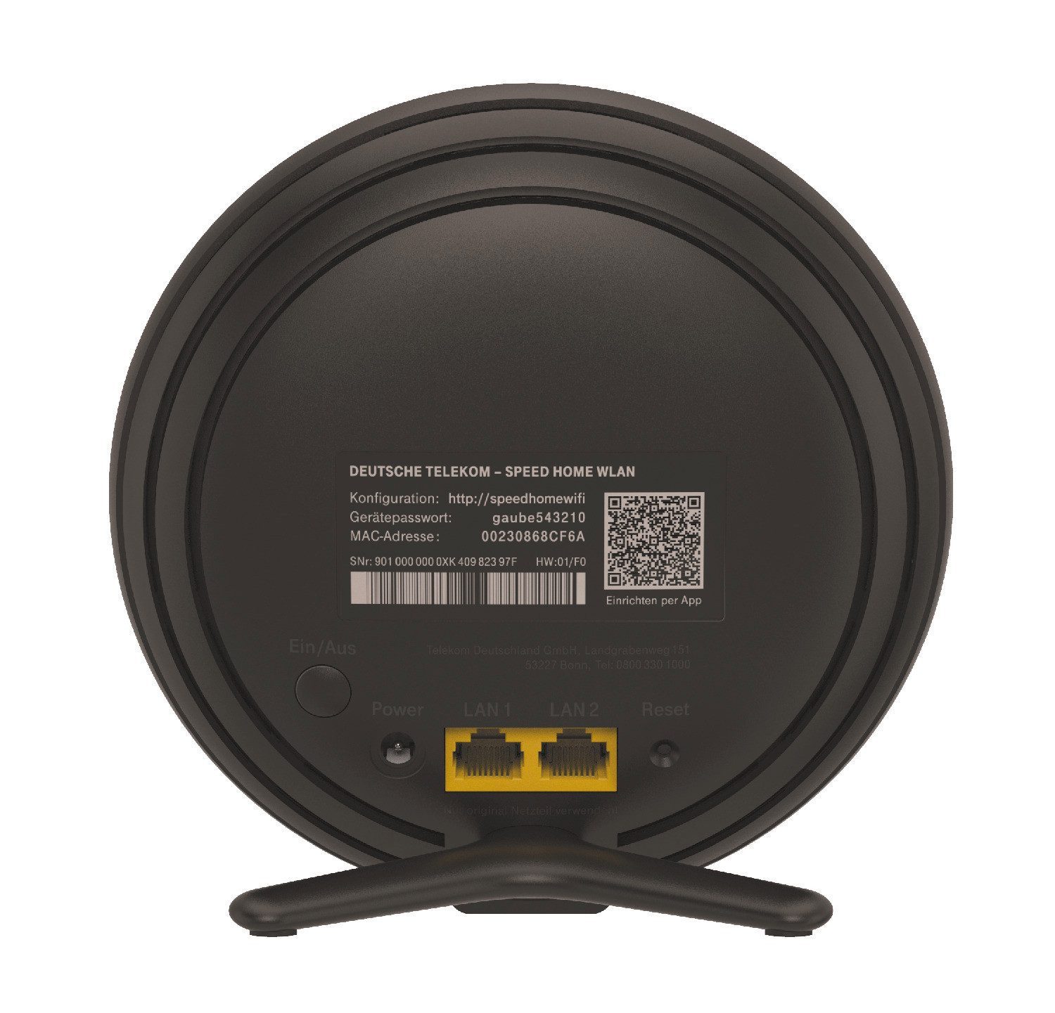 Telekom Deutschland Speed Home WLAN (2.Gen) WLAN-Repeater