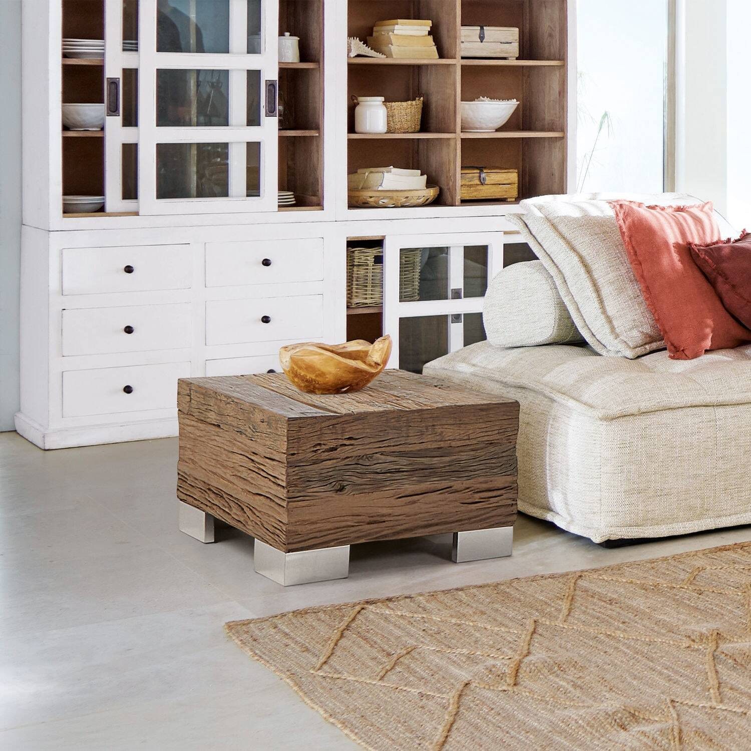Mirabeau Couchtisch Couchtisch Gascogne braun günstig online kaufen
