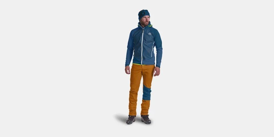 blue Ortovox M JACKET mountain Hybridjacke 52001 COL BECCHEI