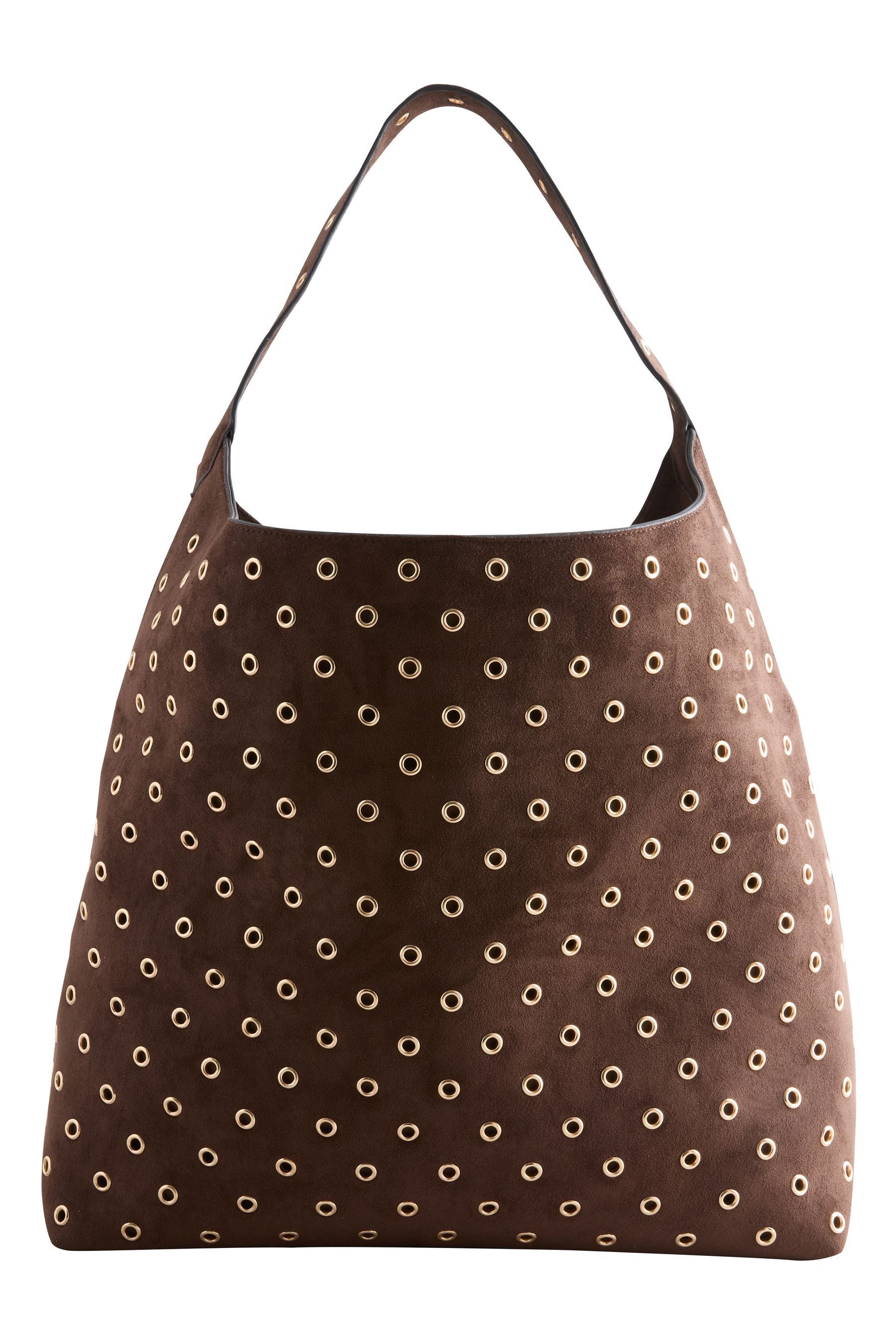 Umhängetasche Lässige Schultertasche aus Velourskunstleder
