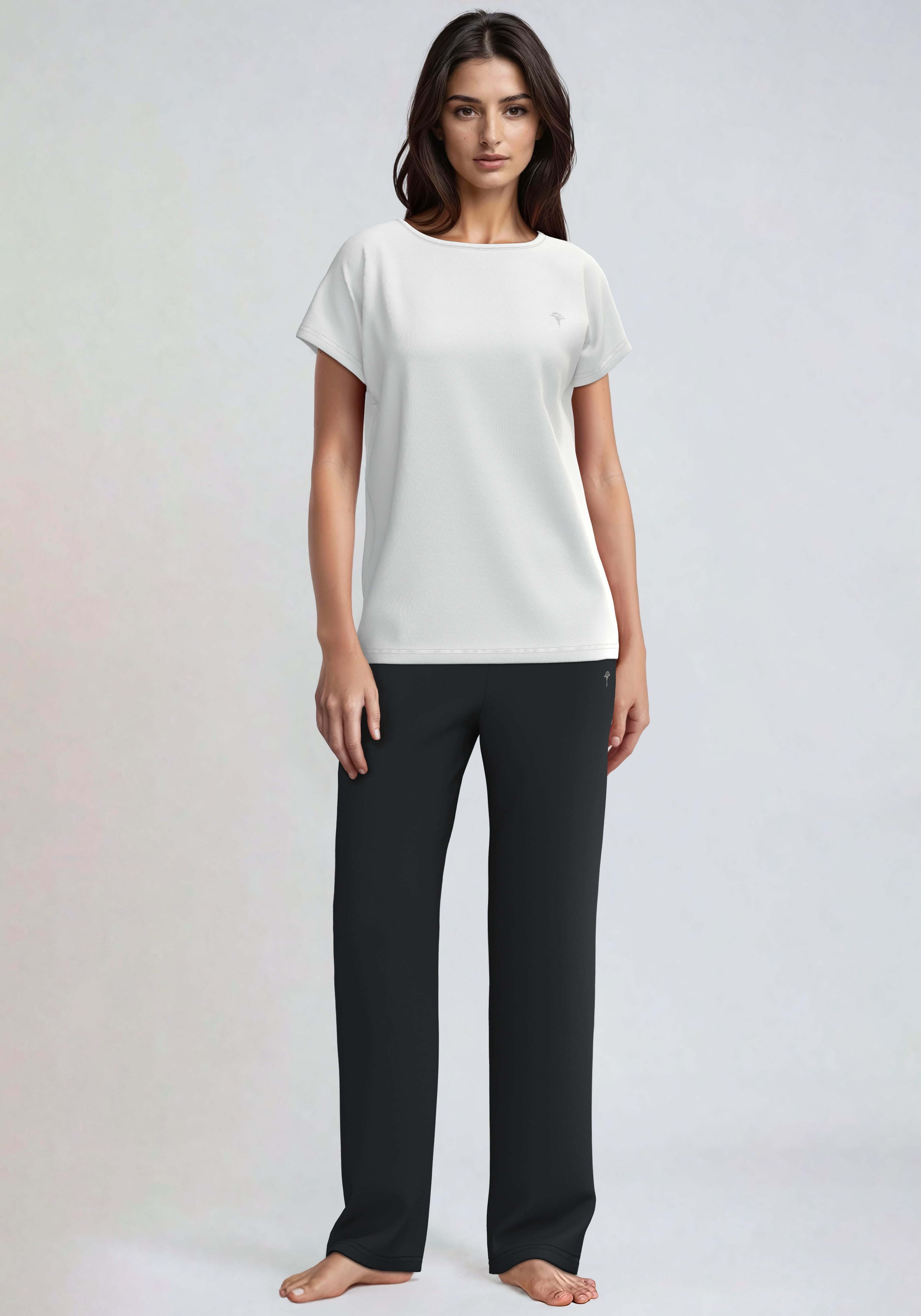 JOOP! Homewearhose Cosy mit elegantem High-Waist-Design günstig online kaufen