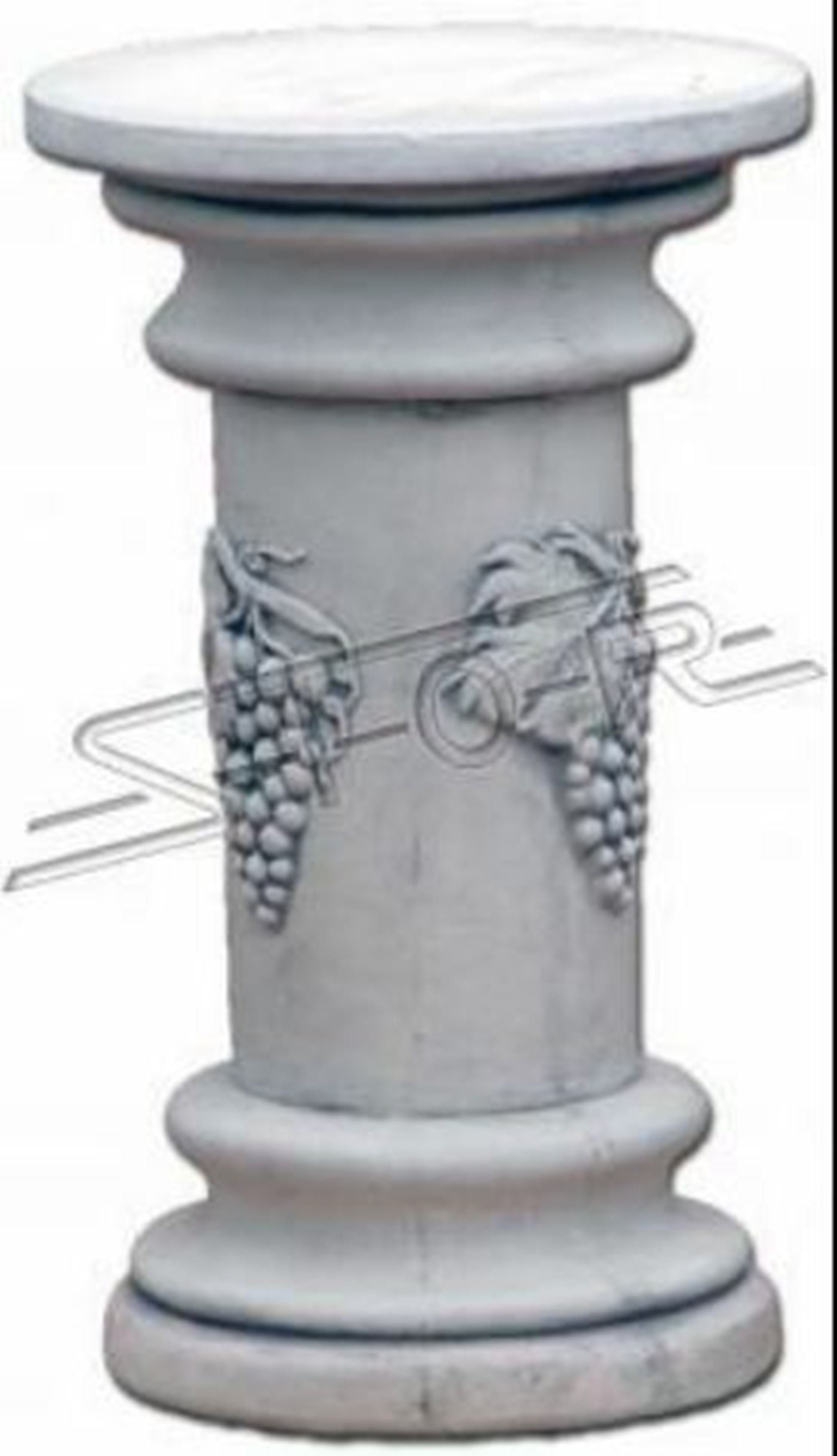 JVmoebel Skulptur Deko Stein Säulen Römische Ständer Antik Blumenständer Säule Stil
