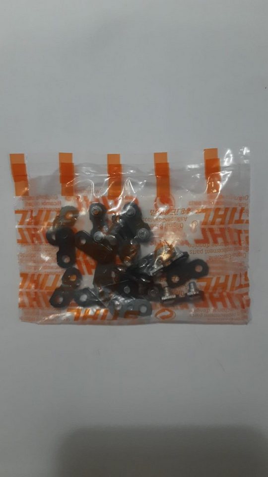 Thumbnail - STIHL Ersatzkette 10x STIHL Kettenglied Nieten 3/8" 38246606020, (10x STIHL Kettenglied Nieten 3/8" 38246606020)