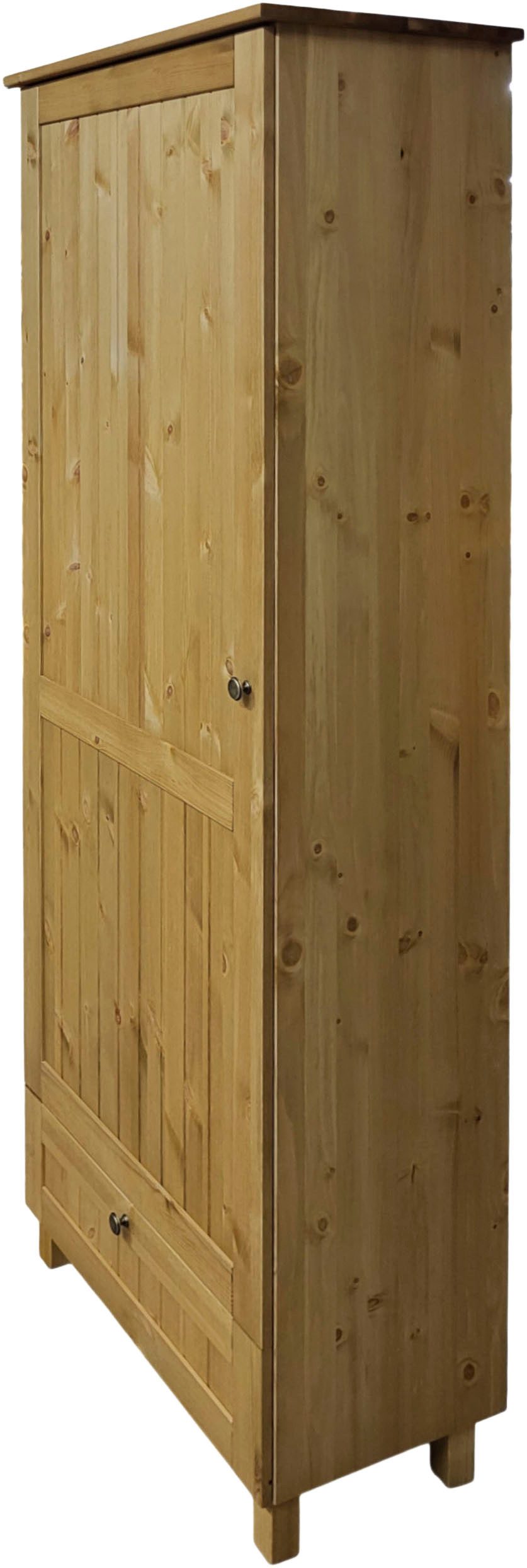 OTTO home Garderobenschrank Juventus (1-St) aus massiver Kiefer, Breite 67cm, mit Kleiderstange
