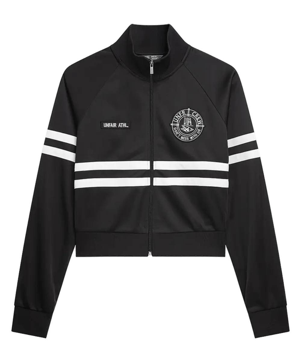 Unfair Athletics Trainingsjacke Crop Jacke Unfair DMWU Tracktop WMNS
