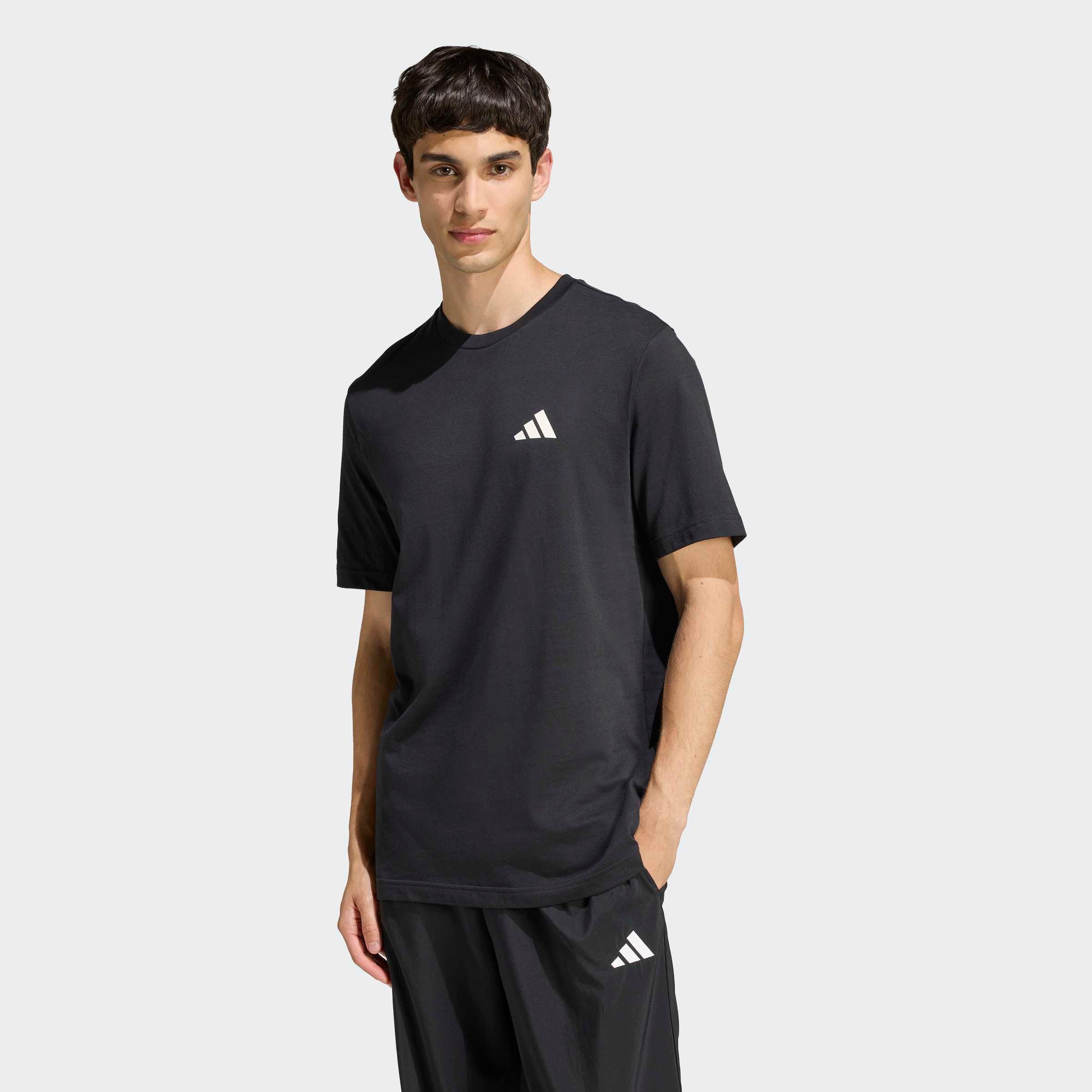 adidas Sportswear T-Shirt M OUT BIKE T mit Rundhalsausschnitt, Kurzarmdesign, ohne Verschluss