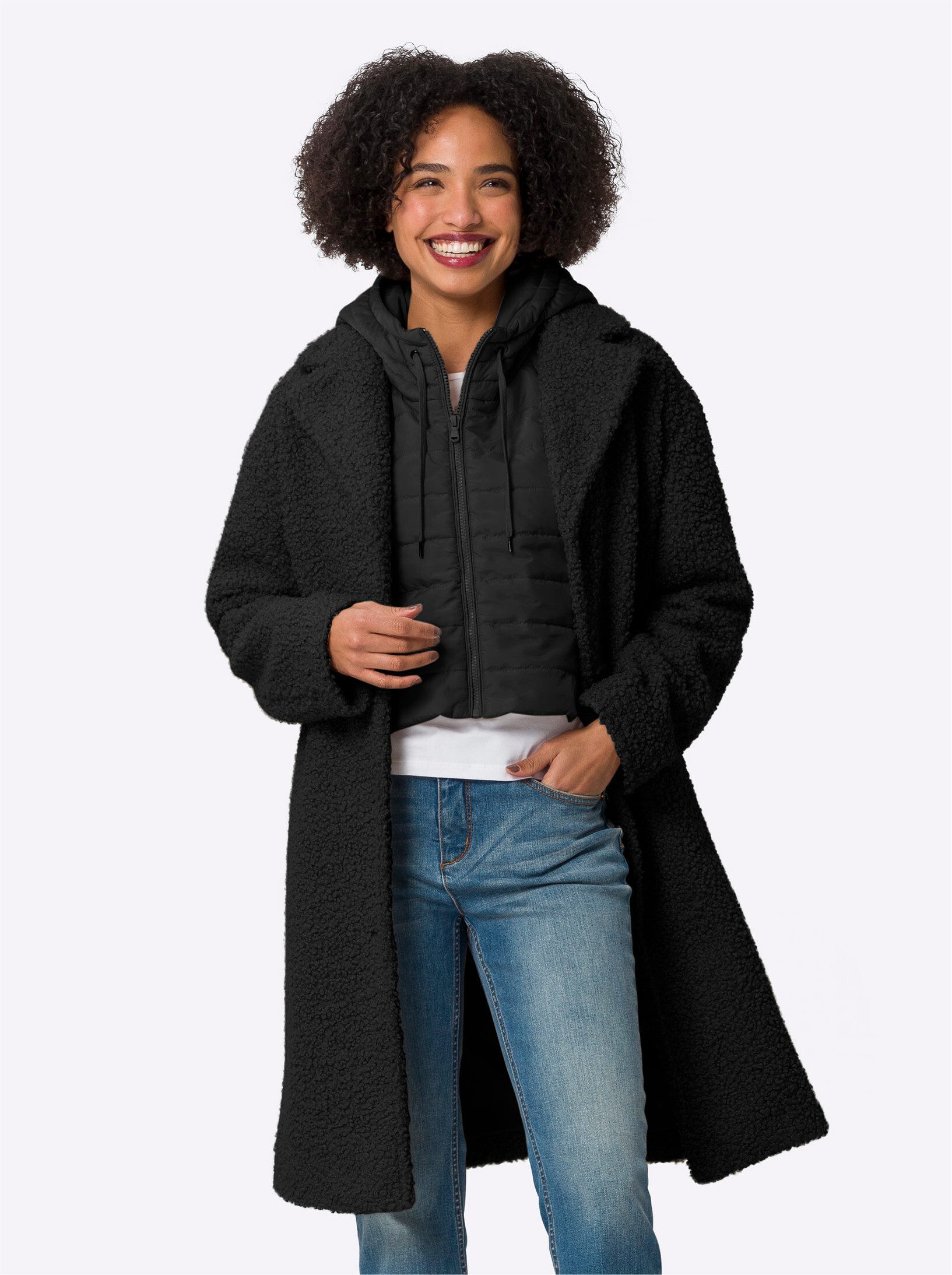 heine Langmantel Kurzmantel . günstig online kaufen