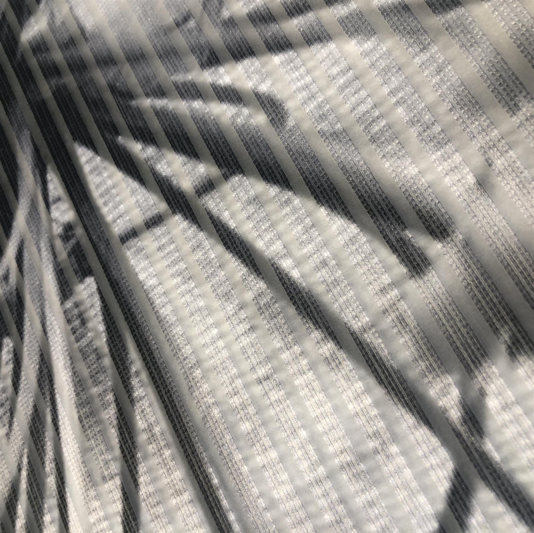 HOME in green Schiebegardine Cintia 3Er Set 245 X 60 cm 3x Schiebevorhang inkl. Paneelwagen Grau (3 St), Kunstfaser, 3x Schiebevorhang inkl. Paneelwagen und Klemmleiste Grau