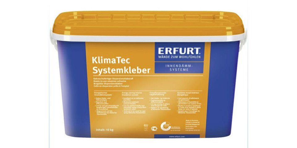 Erfurt Systemkleber Kleister 10 für KlimaTec Erfurt kg Thermovlies