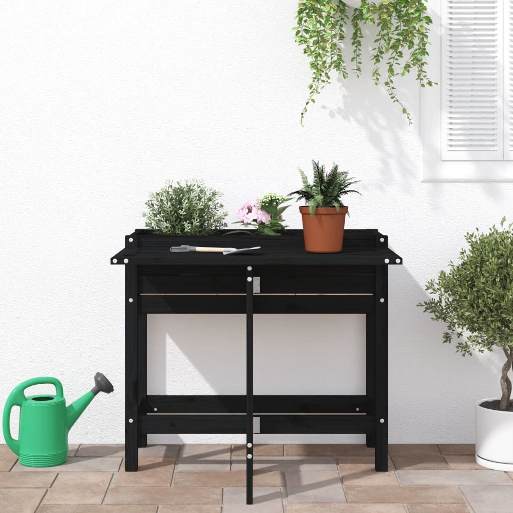 vidaXL Blumentopf Pflanzkasten mit Klappbarer Tischplatte günstig online kaufen