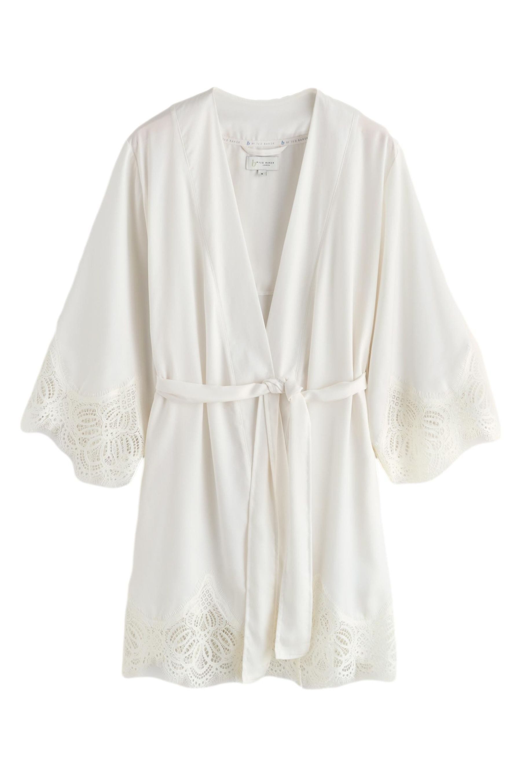 B by Ted Baker Damenbademantel B by Ted Baker Satin-Morgenmantel, Brautmode, Polyester