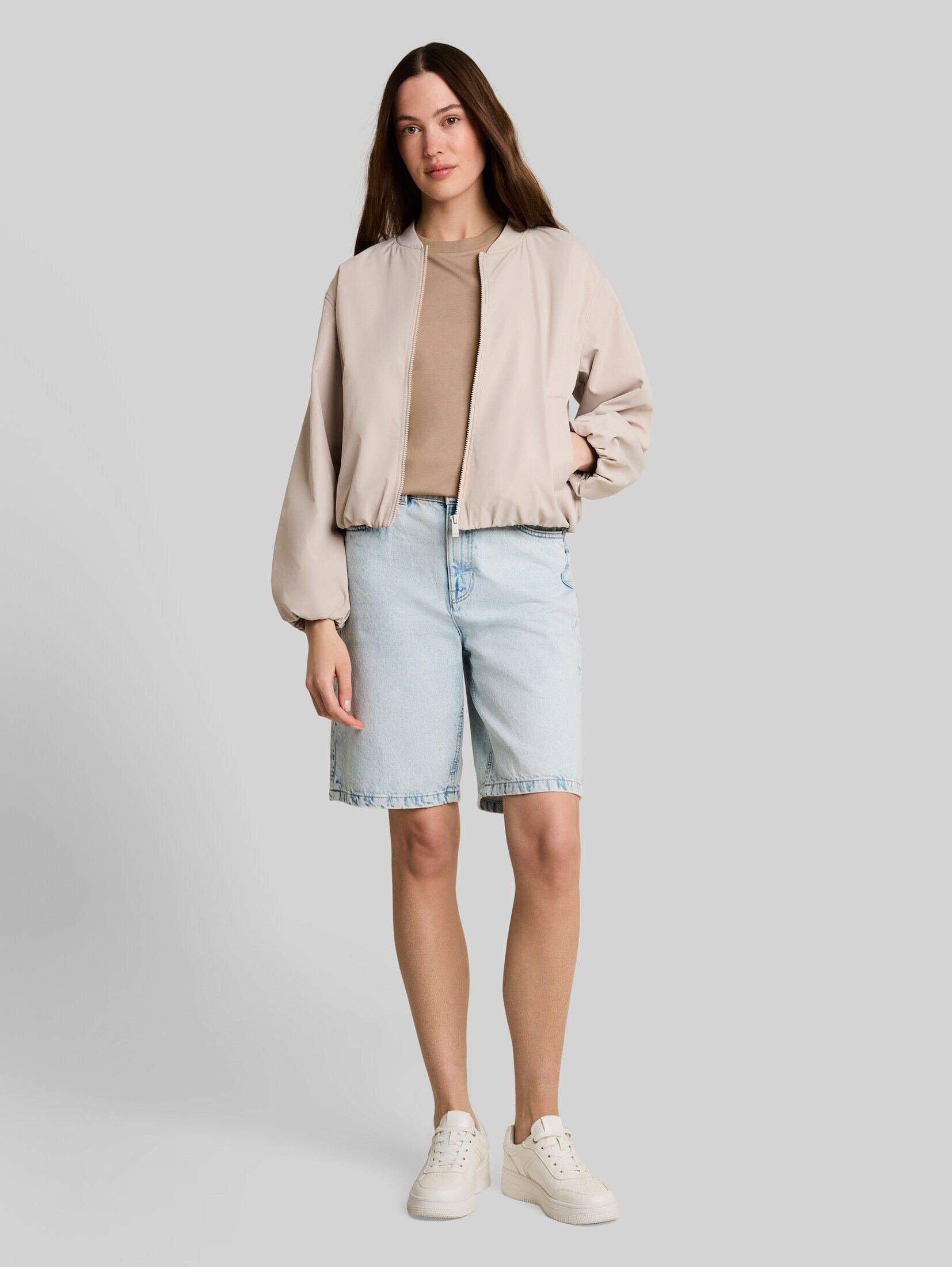 TOM TAILOR Denim Shorts Jeanshosen TTELIN STRAIGHT Bermuda Jeans Shorts