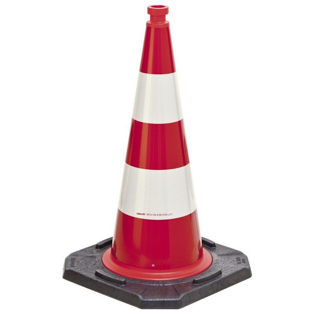 TRIZERATOP Pylone Verkehrsleitkegel TL / BASt-geprüft - RA1 - 75 cm, 5kg, STVO (Verkehrsleitkegel TL / BASt-geprüft - RA1 - 75 cm, 5kg, STVO)