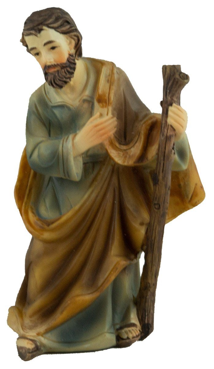 504-01 4-tlg., Heilige (4 Krippenursel K Krippenfiguren ca. Krippenfigur St., Krippenfiguren Familie handbemalte cm, 4-tlg), 10