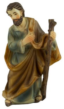 Krippenursel Krippenfigur Krippenfiguren Heilige Familie 4-tlg., ca. 10 cm, K 504-01 (4 St., 4-tlg), handbemalte Krippenfiguren