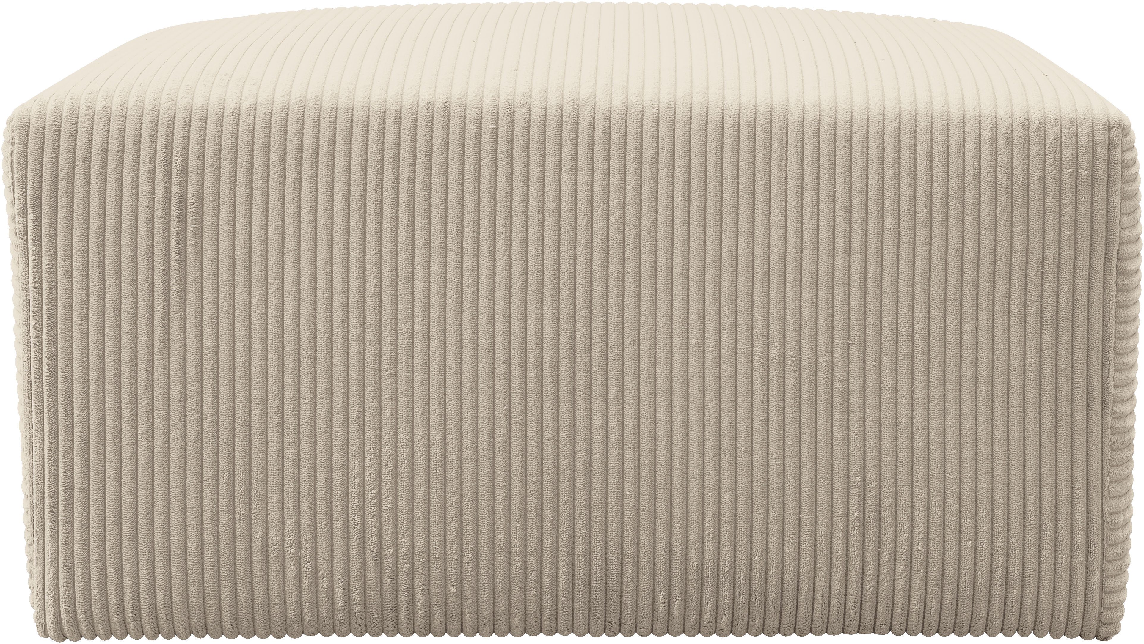 WERK2 Polsterhocker "Zeus-XL" Curvy Trend Hocker mit urbaner Optik günstig online kaufen