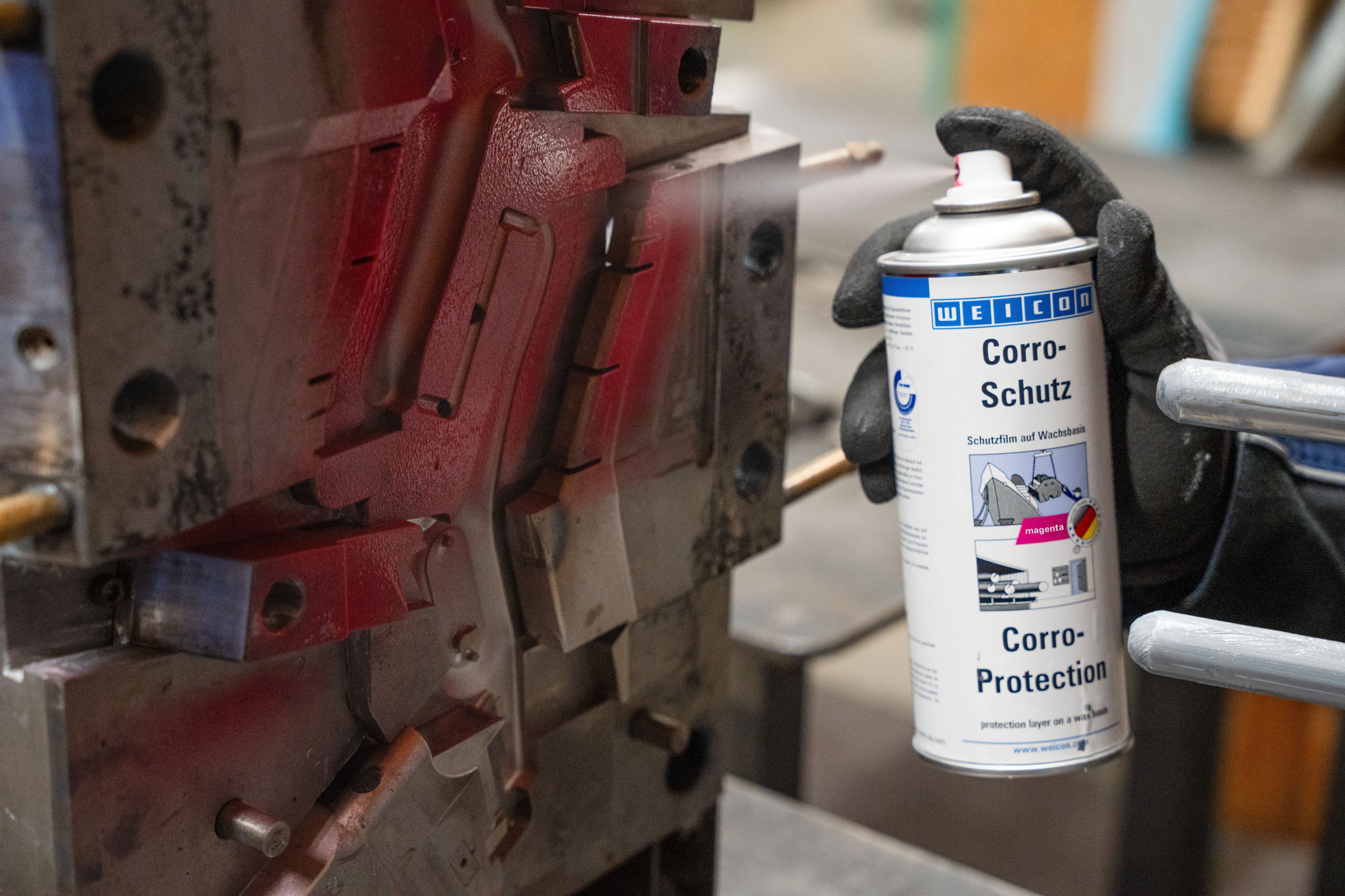 WEICON Rostschutzgrundierung Corro-Schutz, wachsartiger Korrosionsschutz zur Konservierung, Verbrauch bei 1,5 Kreuzgang ~ 2 m², TÜV-geprüft
