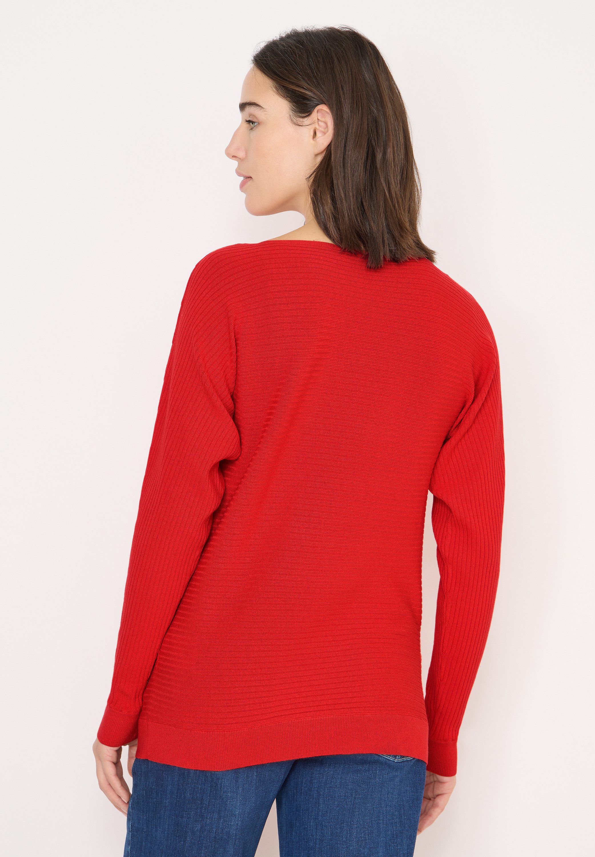 CECIL Strickpullover mit U-Boot-Ausschnitt
