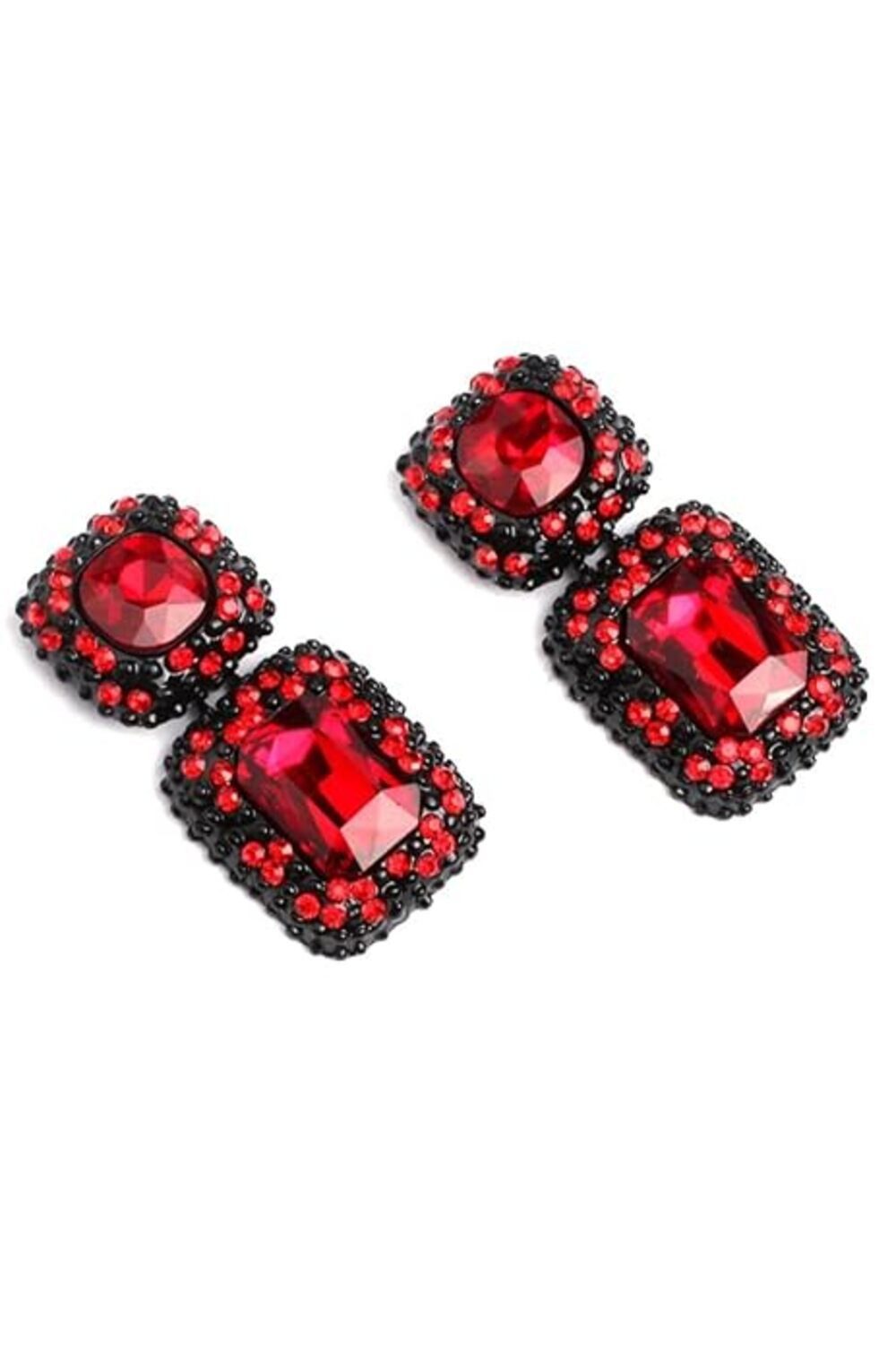 YouBella Ohrhänger-Set Metall & Kristall Basis günstig online kaufen
