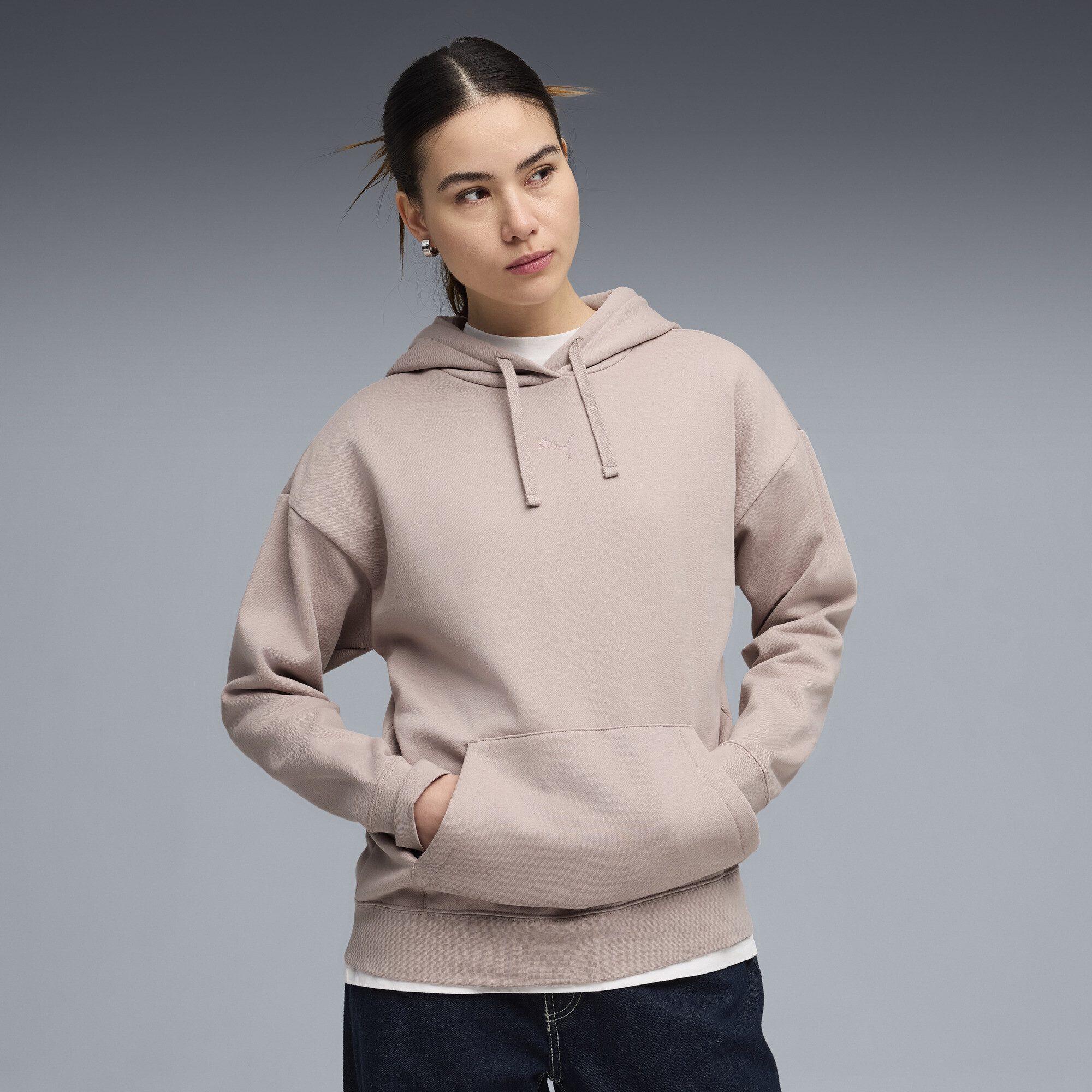 PUMA Hoodie Essentials Fleece Relaxed Hoodie Damen