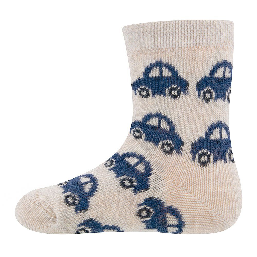 Ewers Socken Socken 6er Pack Autos/Uni (6-Paar)
