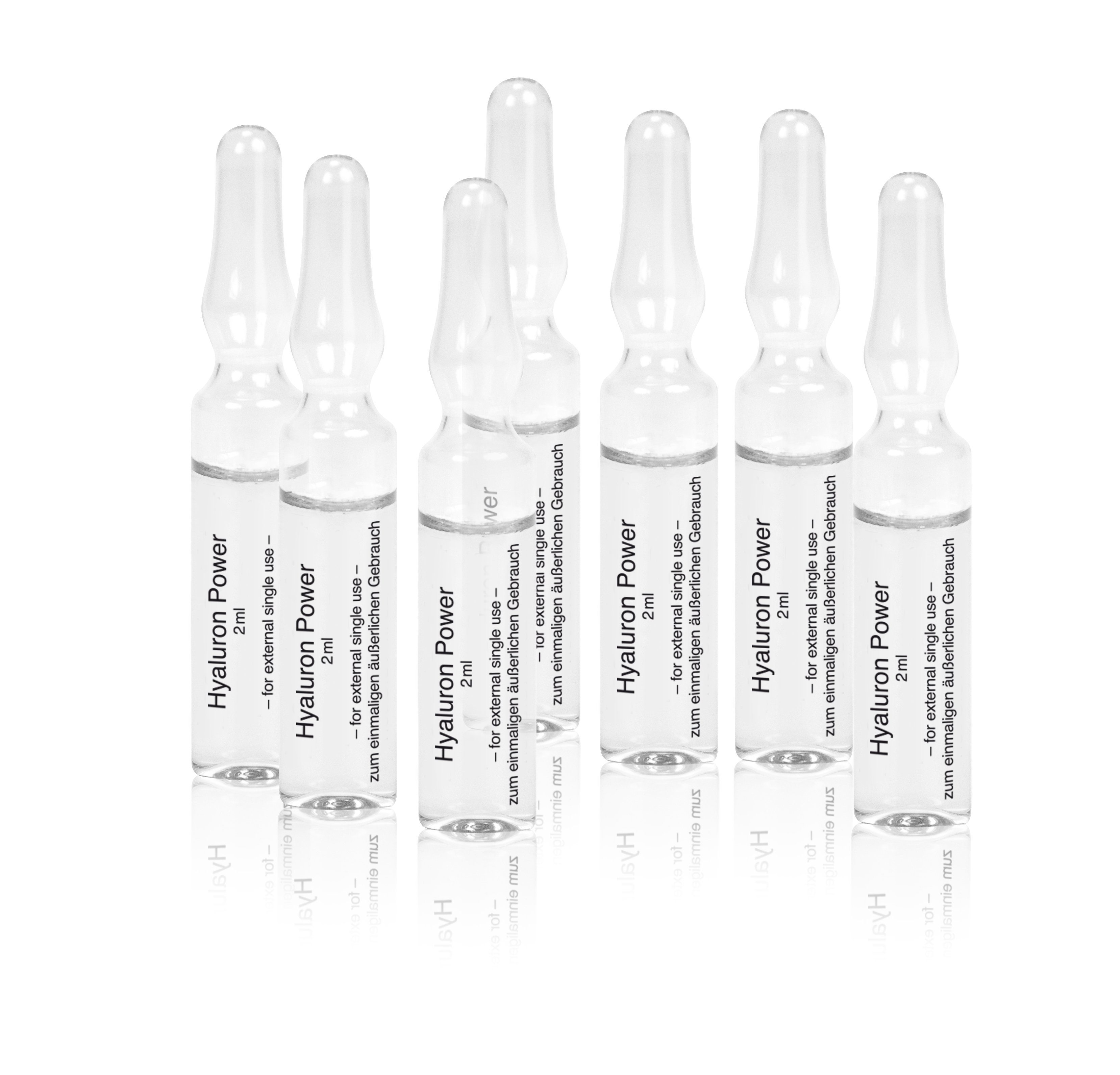Beauty Nature Cosmetics Anti-Aging-Augencreme Hyaluron Power Ampullen 7 Tage Beauty Kur für zu Hause
