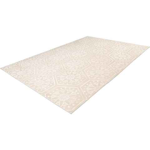 Teppich Stina, my home, rechteckig, Höhe: 7 mm, Hoch-Tief-Effekt, mit Muster, Teppiche