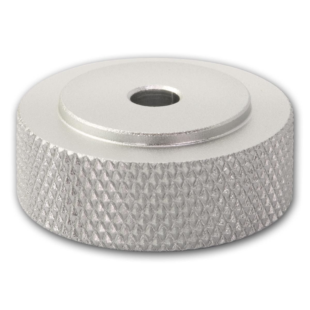 Dynavox Dämpfer 4x Gerätefüsse mit Rändelung MINI, Alu, silber