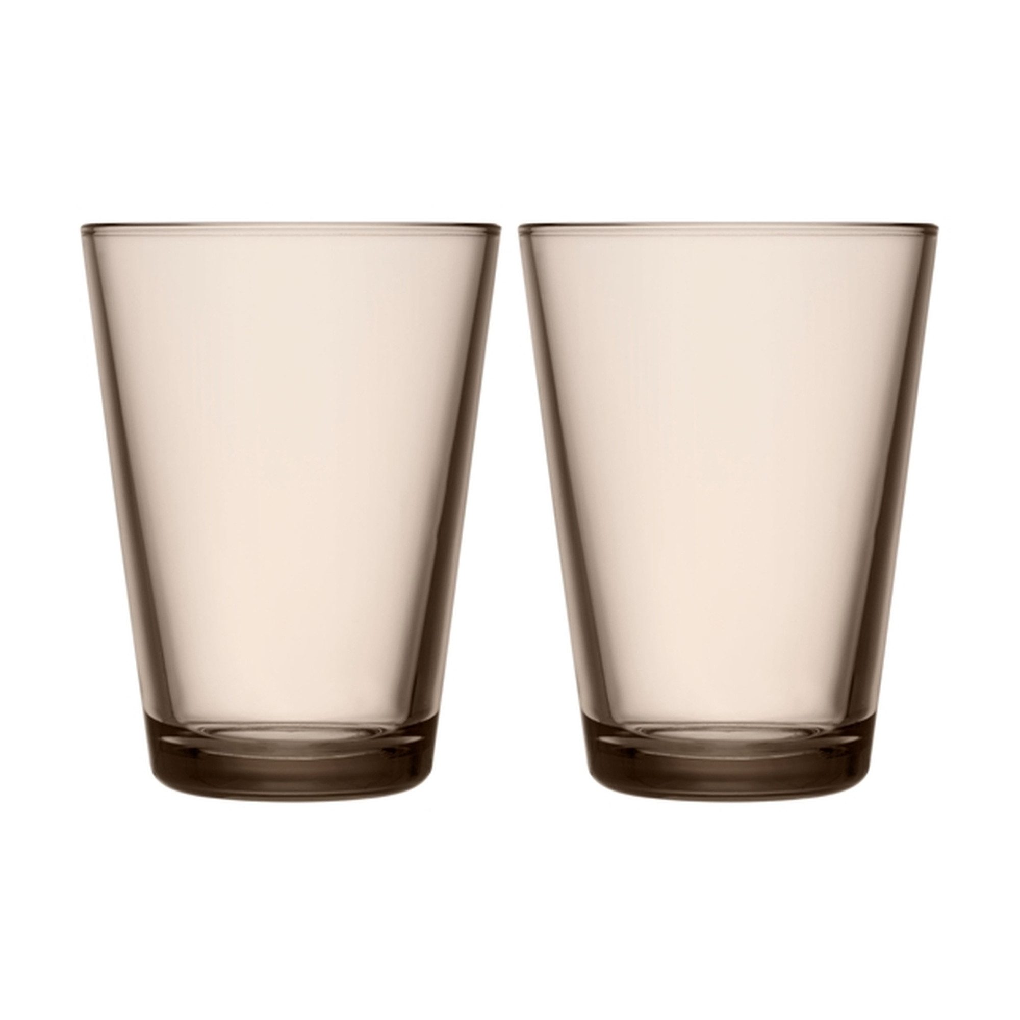 IITTALA Glas Kopie von Iittala Kartio Trinkglas 40cl 2er Set, Glas