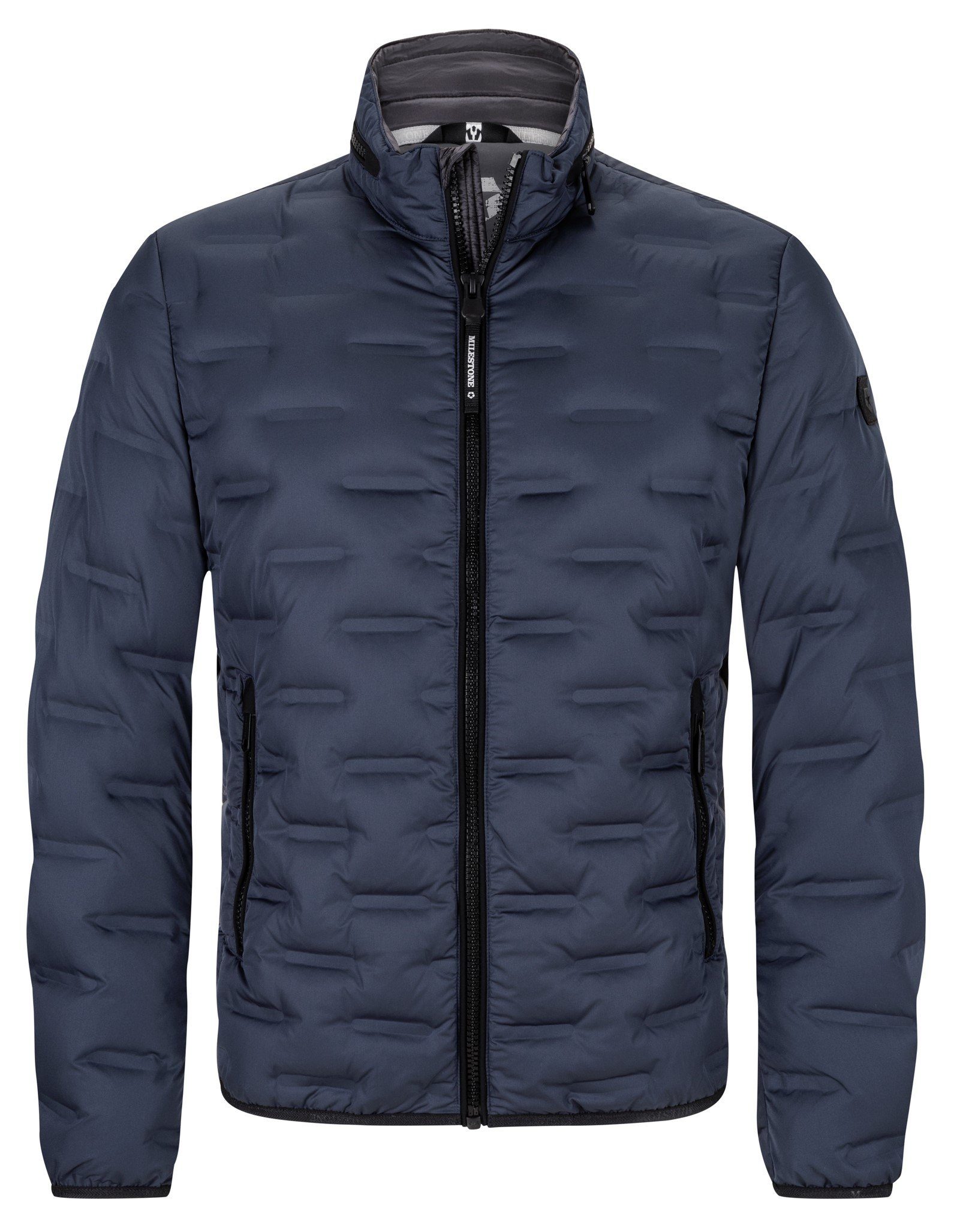 Milestone Steppjacke MSSalvio heat-pressed Verarbeitung in Stepp-Optik, was günstig online kaufen
