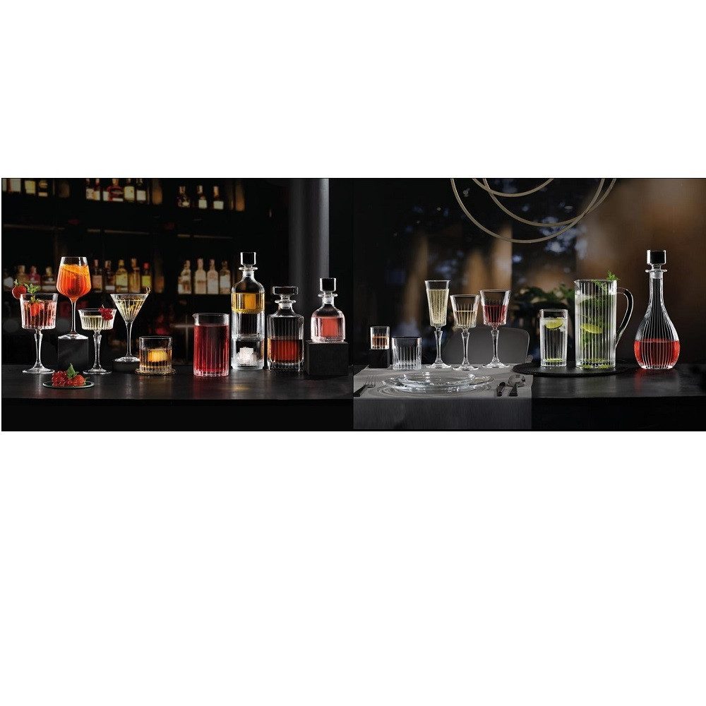 RCR Cocktailglas RCR Timeless Martini Glas 6er Set, Kristallglas