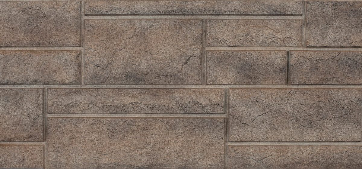 NOVIK Verkleidungspaneel NovikStone PHC Platte 122x47cm 9 St. 4,65qm Bruchstein beige, BxL: 47,00x121,92 cm, 0,52 qm, (Karton mit 9 Platten, 4,27 qm) Wandverkleidung mit 3-D-Effekt, problemlose Montage, Natursteinoptik