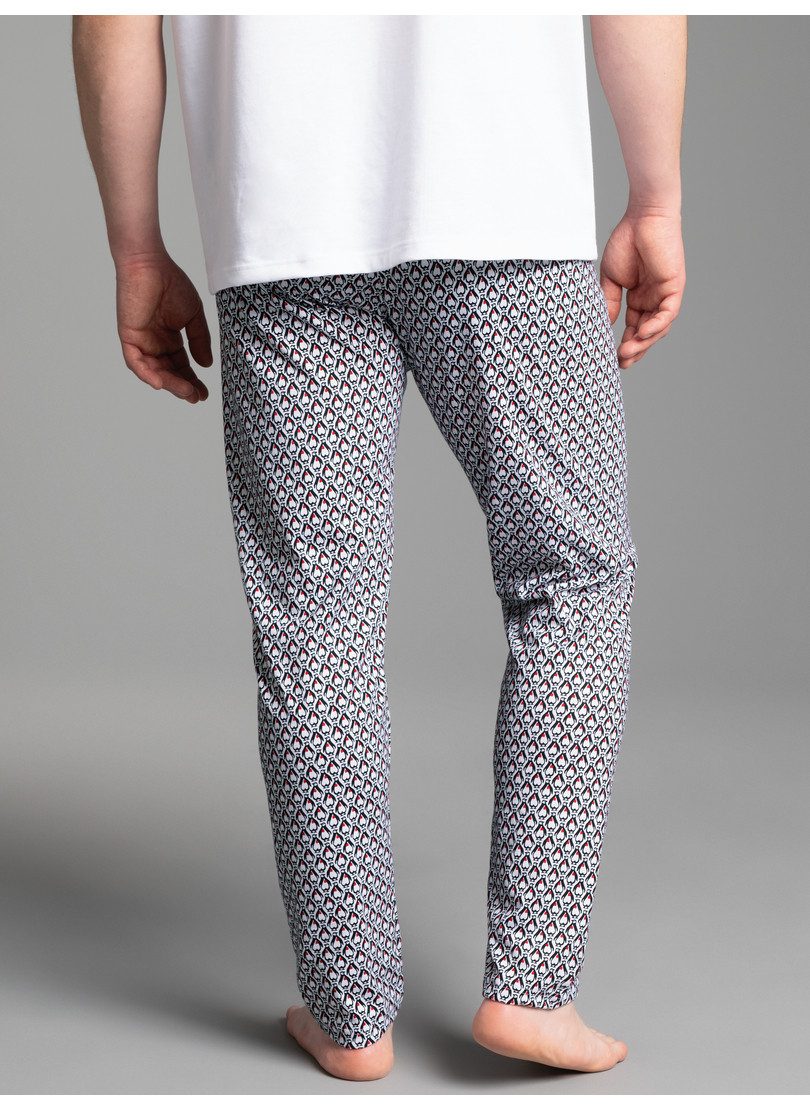 Trigema Schlafanzug TRIGEMA Schlafanzughose mit Allover-Pinguin-Print (1 tlg)